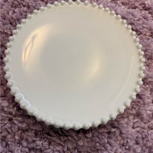 Costa Nova Cristal & Pearl Dessert Plates SET OF FOUR